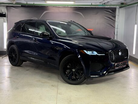 2023 Jaguar F-Pace I Рестайлинг, синий, 6940000 рублей, вид 2