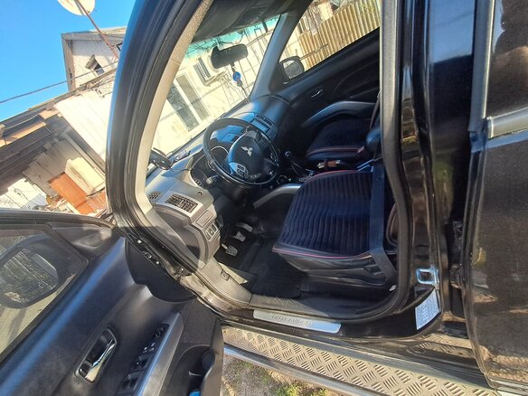 2007 Mitsubishi Outlander II, чёрный, 1200000 рублей - вид 14