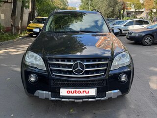2009 Mercedes-Benz M-Класс 320 II (W164) Рестайлинг, чёрный, 1500000 рублей, вид 2