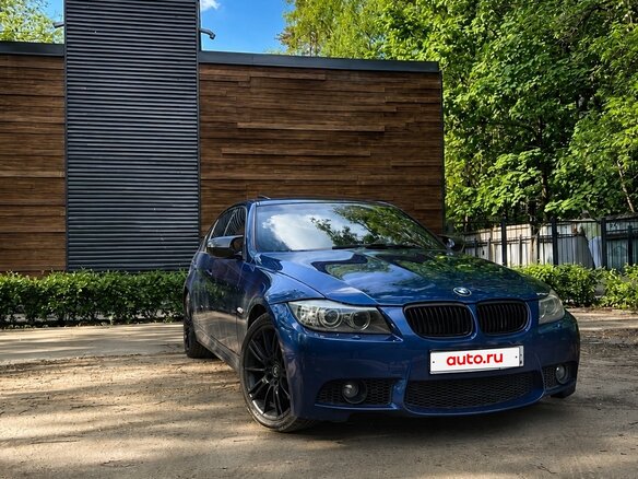 2010 BMW 3 серии 325xi V (E90/E91/E92/E93) Рестайлинг, синий, 1399999 рублей - вид 2