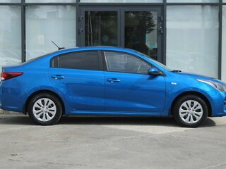 2018 Kia Rio IV, синий, 1355000 рублей, вид 4