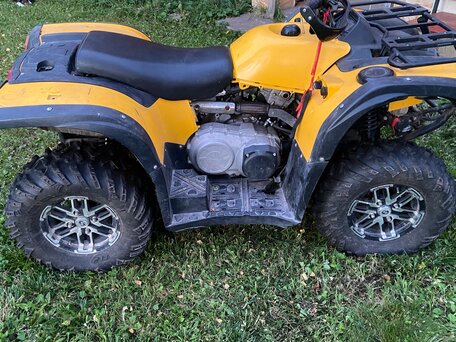 2018 Stels ATV-600YL Леопард, жёлтый, 440000 рублей, вид 2