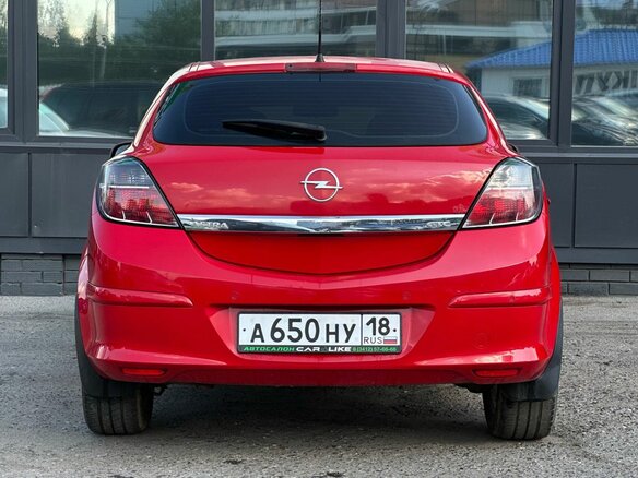 2008 Opel Astra GTC H Рестайлинг, красный, 499000 рублей - вид 5