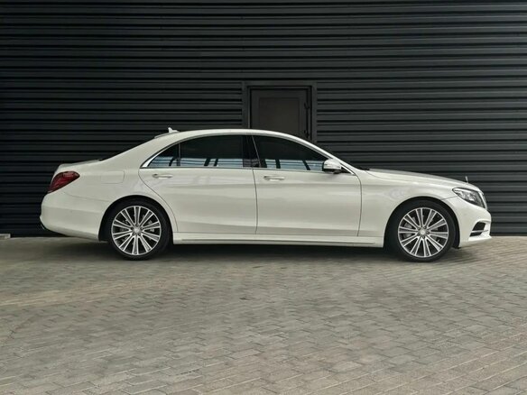 2016 Mercedes-Benz S-Класс 500 VI (W222, C217), белый - вид 3