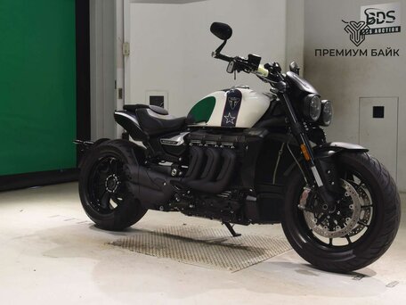 2025 Triumph Rocket 3, белый, 3299000 рублей, вид 3