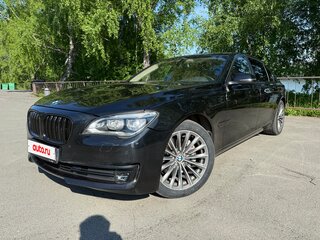 2012 BMW 7 серии Long 740Li xDrive V (F01/F02/F04) Рестайлинг, чёрный, 1950000 рублей, вид 4