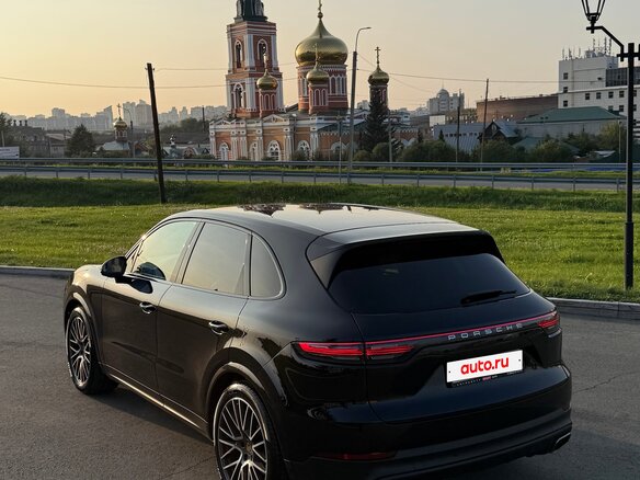 2020 Porsche Cayenne III, чёрный