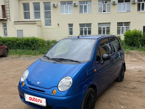 2011 Daewoo Matiz I Рестайлинг, синий, 190000 рублей