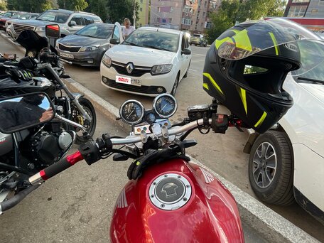 1998 Honda CB 400 Super Four, красный, 310000 рублей, вид 5