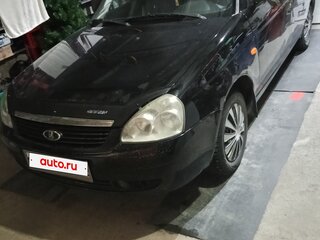 2011 Lada (ВАЗ) Priora I, чёрный, 220000 рублей, вид 1