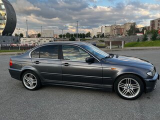 2002 BMW 3 серии 320i IV (E46) Рестайлинг, серый, 750000 рублей, вид 4