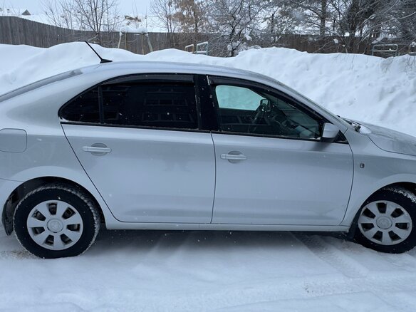 2016 Skoda Rapid I, серебристый, 935000 рублей - вид 9