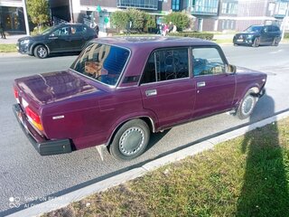 2002 Lada (ВАЗ) 2107, фиолетовый, 235000 рублей, вид 4
