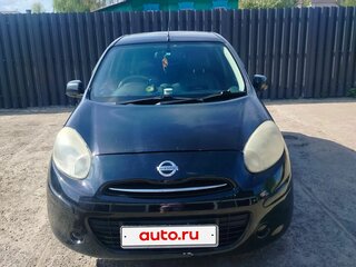 2013 Nissan March IV (K13), чёрный, 620000 рублей, вид 1