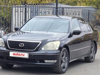 2001 Lexus LS 430 III, чёрный, 790000 рублей, вид 1