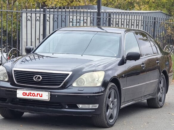 2001 Lexus LS 430 III, чёрный, 790000 рублей