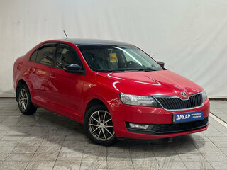 2018 Skoda Rapid I Рестайлинг, красный, 1140000 рублей, вид 2
