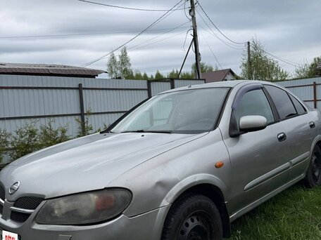 2002 Nissan Almera II (N16) Рестайлинг, белый, 296000 рублей, вид 2
