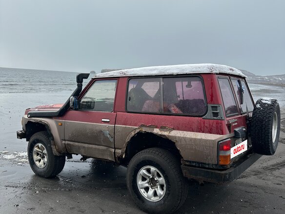 1992 Nissan Safari IV (Y60), красный, 450000 рублей - вид 5