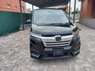 2021 Honda Stepwgn Spada V Рестайлинг, чёрный, 2550000 рублей, вид 2
