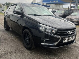 2017 Lada (ВАЗ) Vesta I, чёрный, 750000 рублей, вид 3