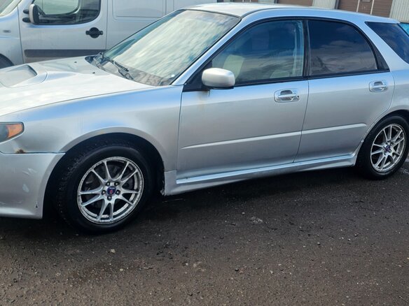 2004 Saab 9-2X, серебристый, 540000 рублей - вид 6