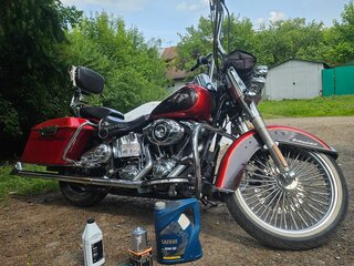 2013 Harley-Davidson Heritage, красный, 1200000 рублей, вид 3