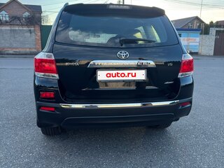 2013 Toyota Highlander II (XU40) Рестайлинг, чёрный, 3900000 рублей, вид 5