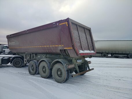 2022 УралСпецТранс Полуприцеп самосвальный, красный, 1266493 рублей, вид 4