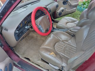 1993 Pontiac Bonneville IX, пурпурный, 255000 рублей, вид 5