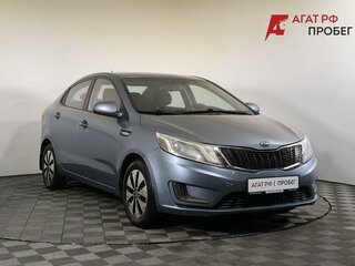 2013 Kia Rio III, голубой, 600000 рублей, вид 3