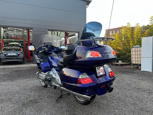 2002 Honda GL 1800 Gold Wing, синий, 850000 рублей - вид 3