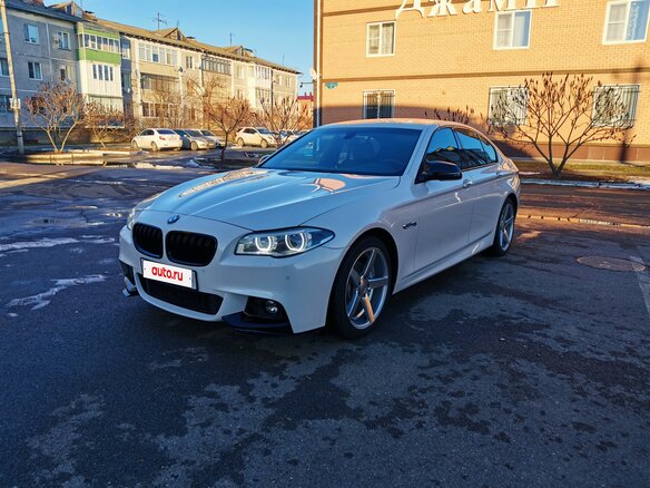 2016 BMW 5 серии 520d VI (F10/F11/F07) Рестайлинг, белый, 2100000 рублей - вид 20
