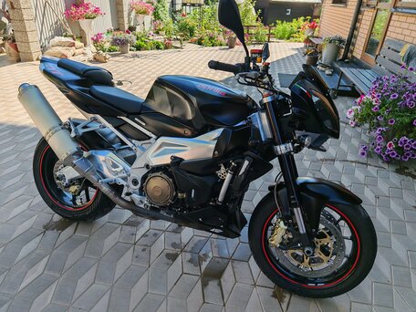 2007 Aprilia Tuono 1000, чёрный, 600000 рублей, вид 3