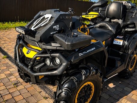 2012 BRP Can-Am Outlander 1000, жёлтый, 1200000 рублей, вид 3