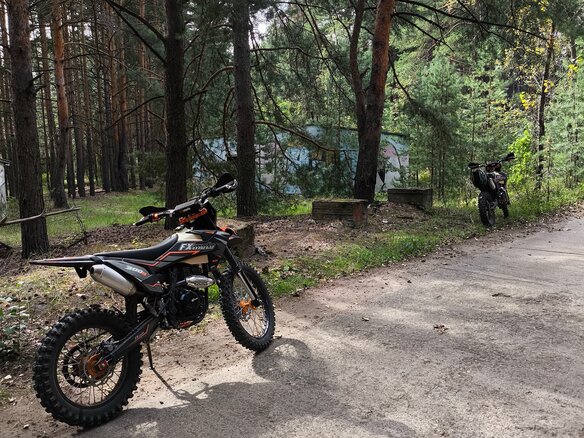 2026 FX moto YX300, чёрный, 120000 рублей
