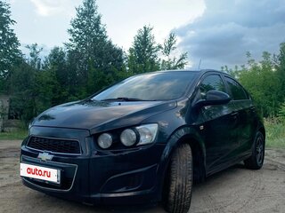 2012 Chevrolet Aveo II, чёрный, 450000 рублей, вид 2