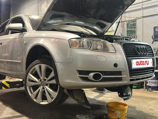2005 Audi A4 16V III (B7), серебристый, 800000 рублей, вид 5
