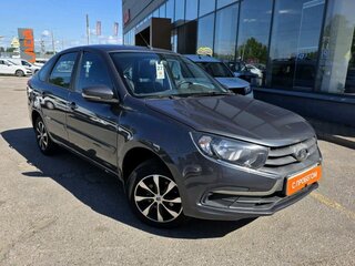 2019 Lada (ВАЗ) Granta I Рестайлинг, серый, 429000 рублей, вид 2