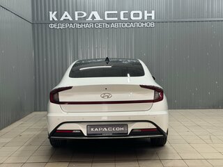 2021 Hyundai Sonata VIII (DN8), белый, 2200000 рублей, вид 4