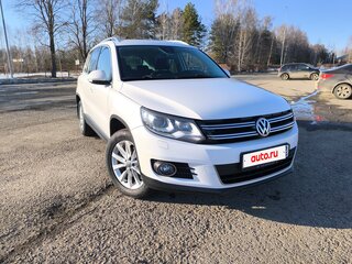 2013 Volkswagen Tiguan I Рестайлинг, белый, 1495000 рублей, вид 3