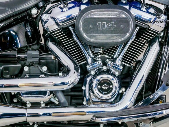2023 Harley-Davidson Fat Boy, синий, 2249000 рублей - вид 10