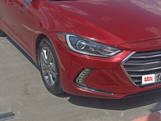 2017 Hyundai Elantra VI (AD), красный, 1520000 рублей, вид 2