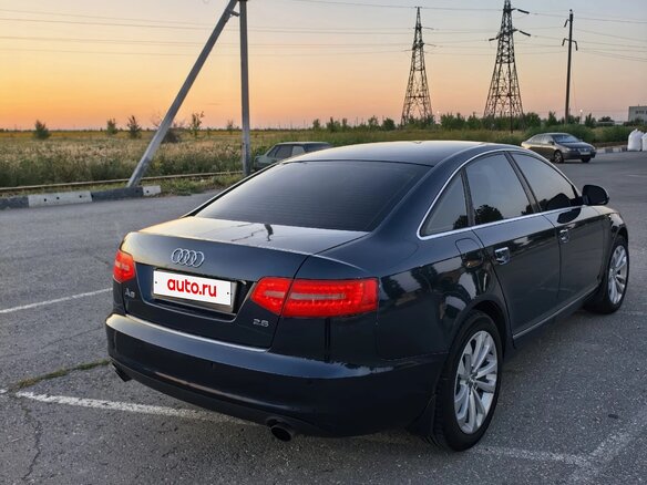 2010 Audi A6 III (C6) Рестайлинг, синий, 1000000 рублей - вид 3