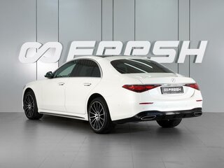 2021 Mercedes-Benz S-Класс 400 d 4MATIC VII (W223), белый, 9999000 рублей, вид 2