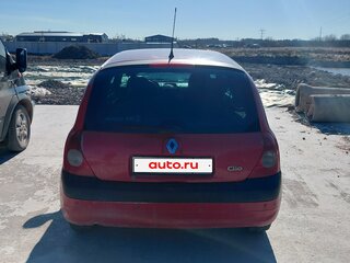 2001 Renault Clio II Рестайлинг, красный, 110000 рублей, вид 4