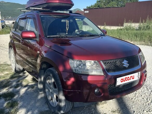 2007 Suzuki Grand Vitara II, красный, 780000 рублей