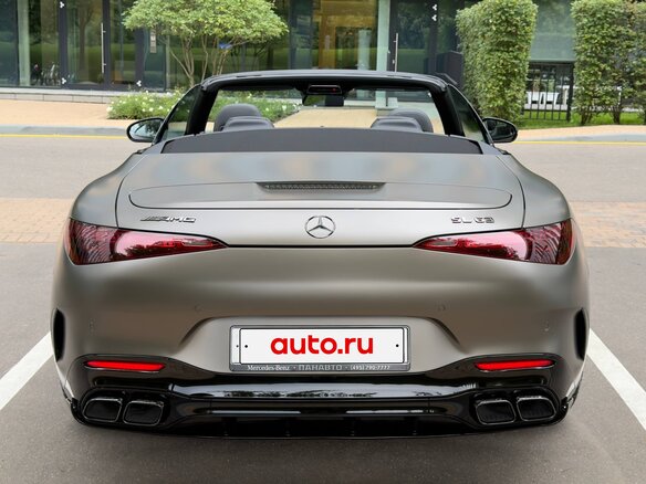 2023 Mercedes-Benz SL-Класс AMG 63 AMG IV (R232), серый - вид 3