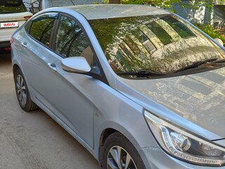 2014 Hyundai Solaris I, серый, 680000 рублей, вид 3