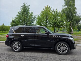 2017 Infiniti QX80 I Рестайлинг, чёрный, 2999990 рублей, вид 1